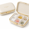 Travel pill organizer